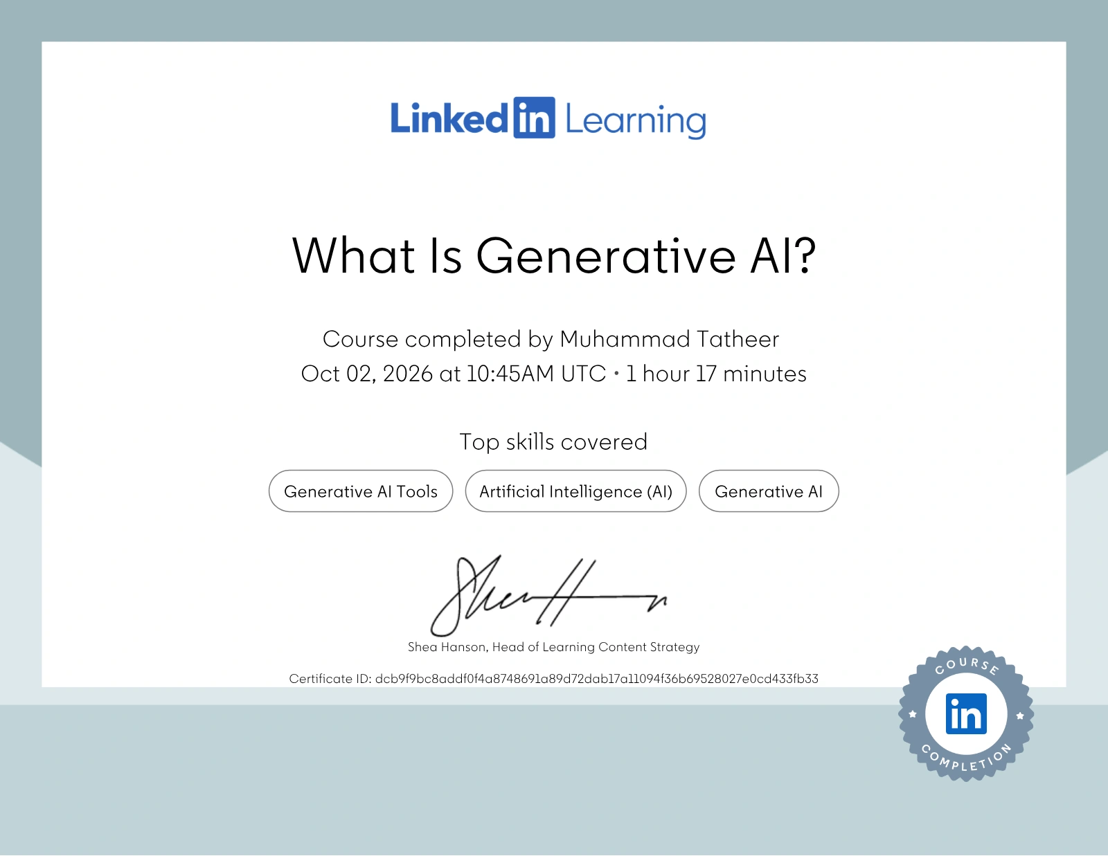 What Is Generative AI?