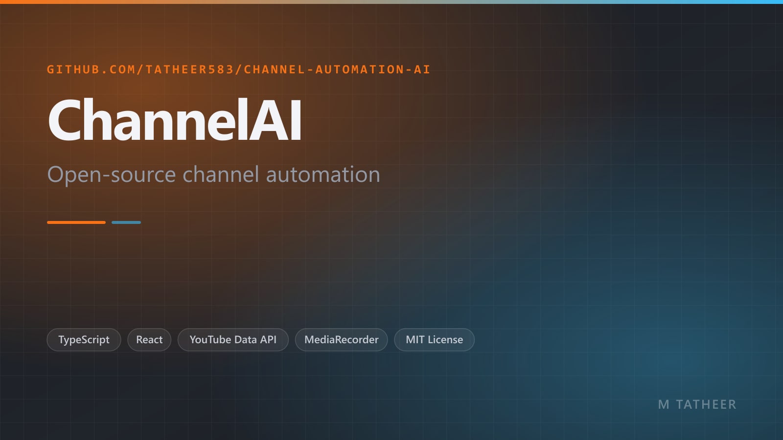ChannelAI — Open Source Channel Automation cover