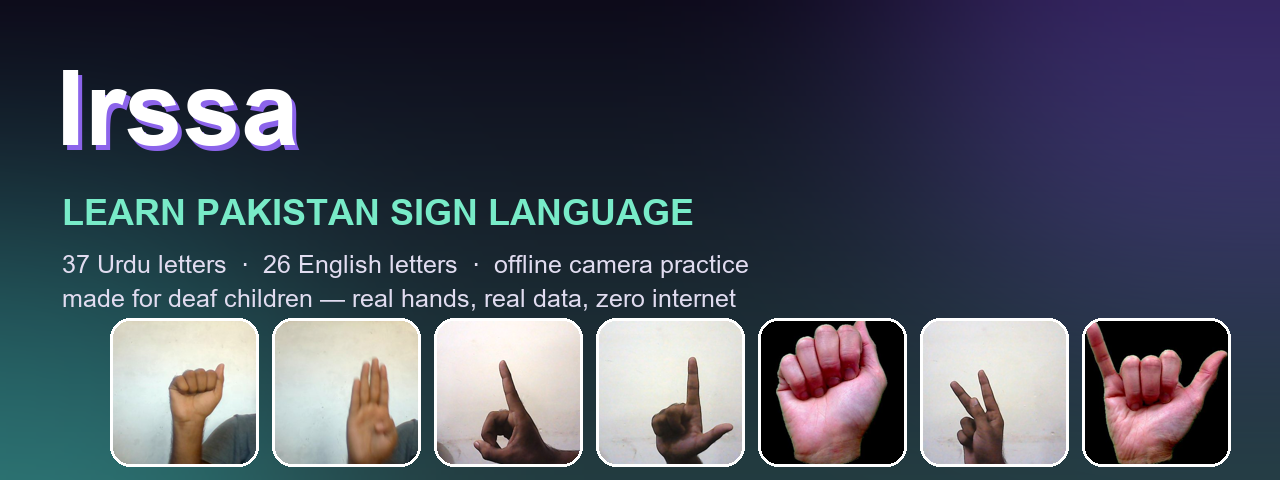 Irssa — Pakistan Sign Language cover